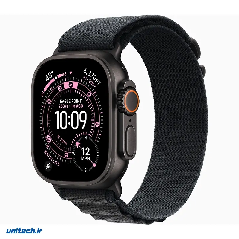 ساعت هوشمند اپل واچ الترا 3 Black titanium با بند Alpine Loop1EADDQY